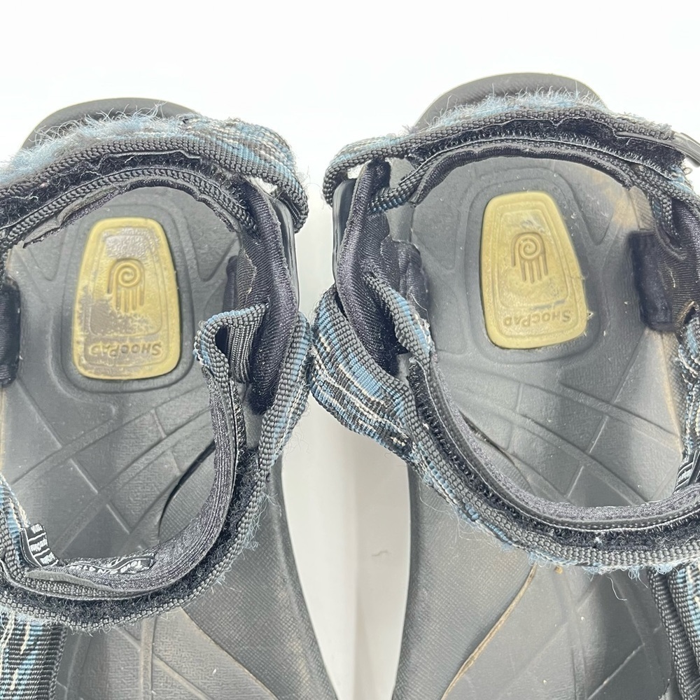 Teva Terra Fi 5 Black Blue Water Sport Hiking Trail Sandals 4134 Size 11 - Picture 5 of 10